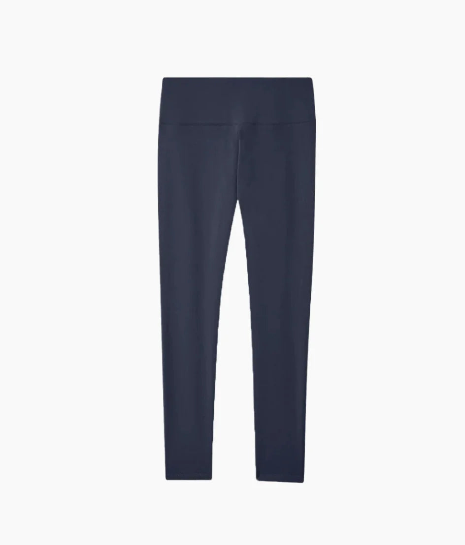 The Coziest High Rise Full Length Leggings - Midnight